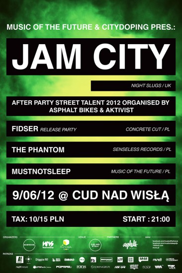 MUSIC OF THE FUTURE & CITYDOPING presents: JAM CITY (UK)
