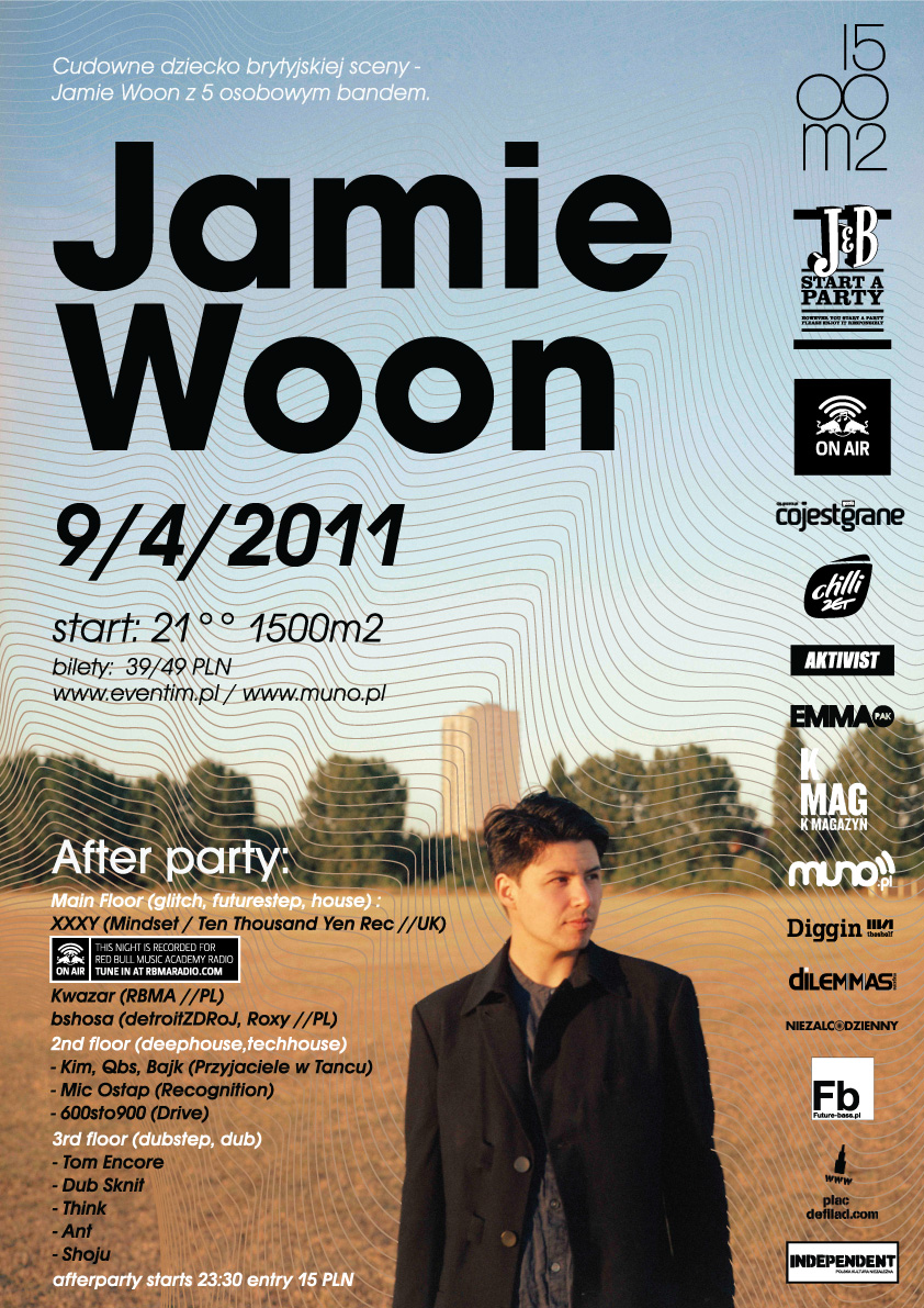 Jamie Woon & XXXY @ 1500m2