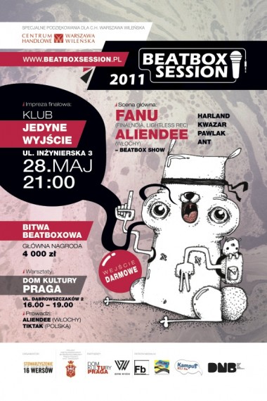 plakat - Beatbox Session 2011