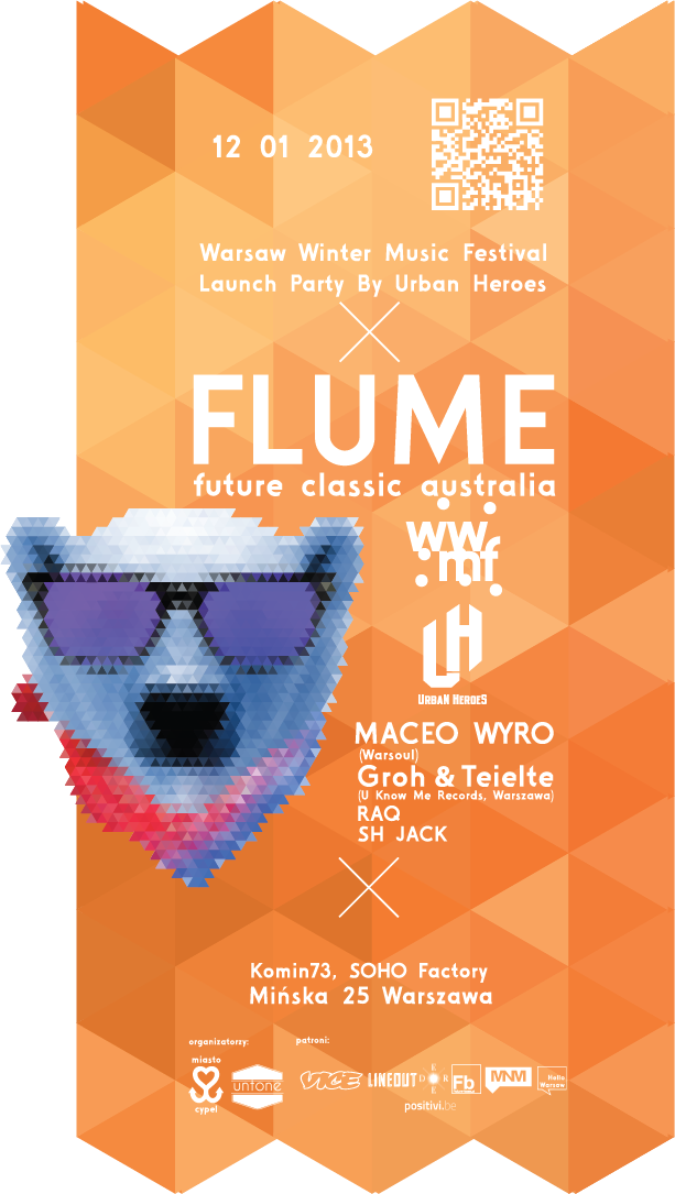 FLUME: Warsaw Winter Music Festival Launch Party By Urban Heroes