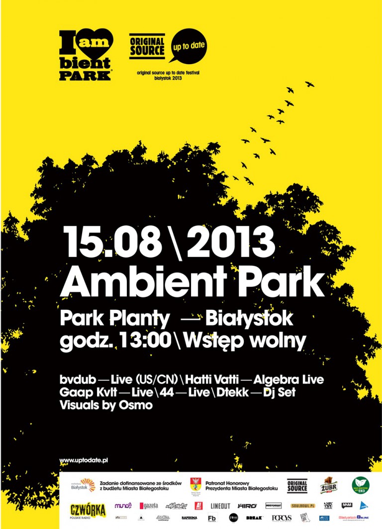 Ambient Park przed Original Source Up To Date Festival